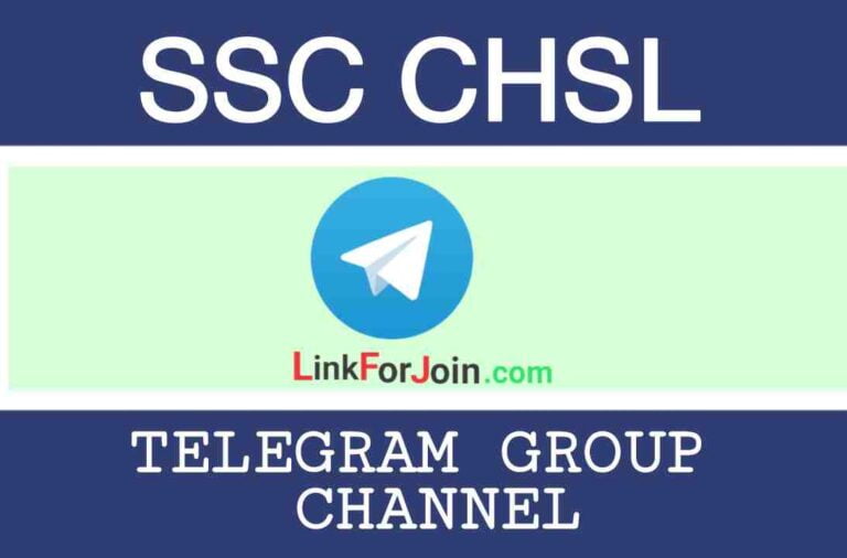 47+ Best SSC CHSL Telegram Group and Channel