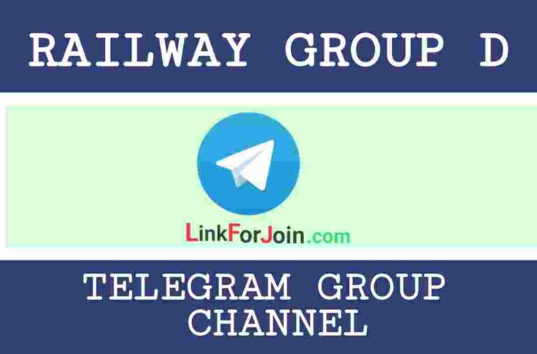 215+ RRB Group D Telegram Channel Link And Group 2022 (New+Best)