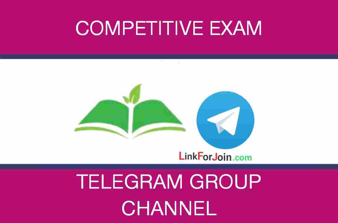 Competitive Exam Telegram Group Link List 2022