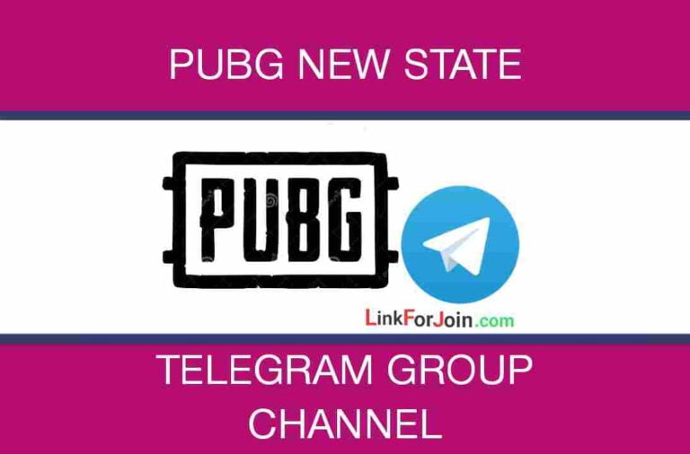 87+ PUBG New State Telegram Group Link & Channel 2022