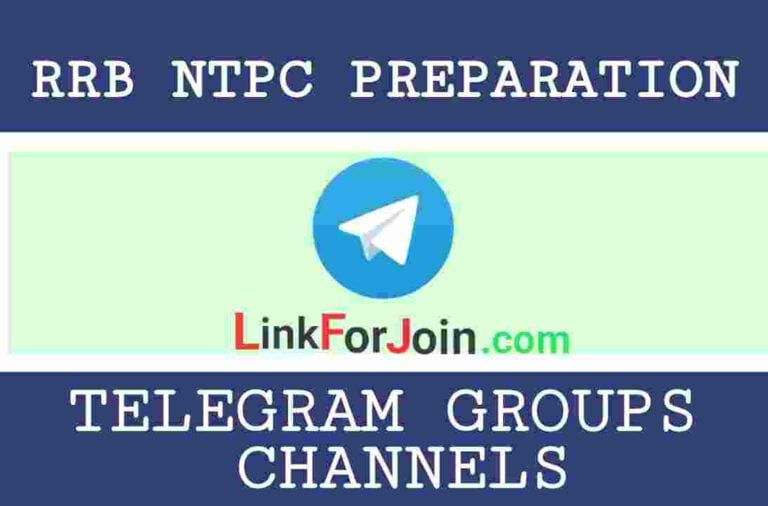 154+ RRB NTPC Telegram Group And Channel
