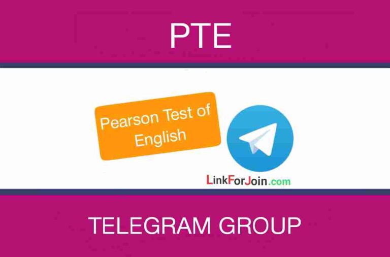 328+ PTE Exam Telegram Group Link &Channel List 2022