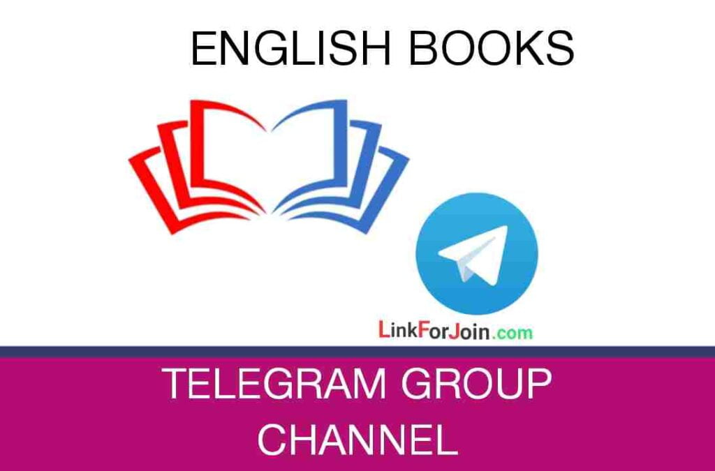 ENGLISH BOOKS PDF TELEGRAM CHANNEL LINK & GROUP