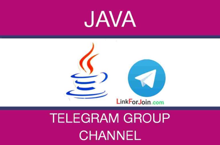 253+ Java Telegram Group Link & Channel List 2022