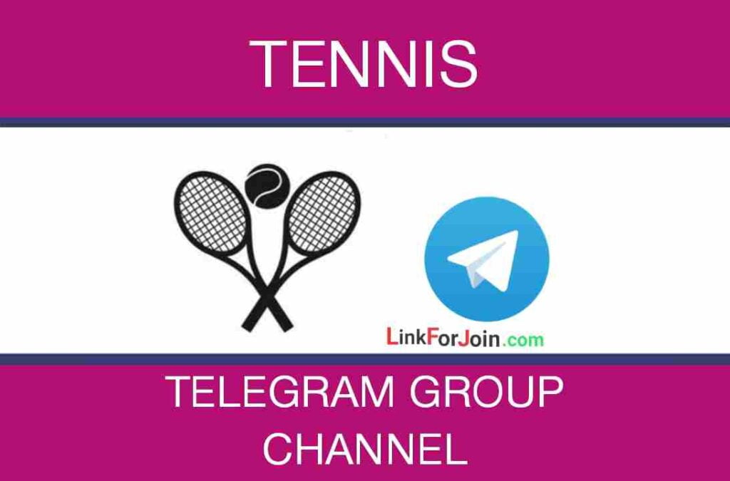 Tennis Telegram Group Link & Channel List 2022