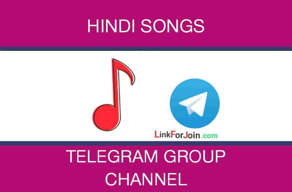 Hindi Songs Telegram Channel and group