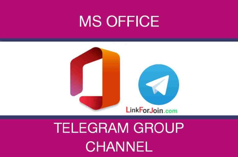 214+ Microsoft Office Telegram Group Link & Channel 2022 ( New, Best )