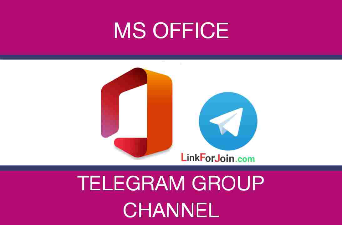 Microsoft Office Telegram Group Link & Channel 2022