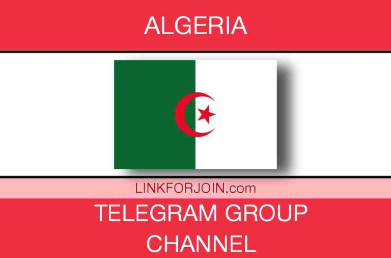 441+ Algeria Telegram Group & Channel Link List 2022