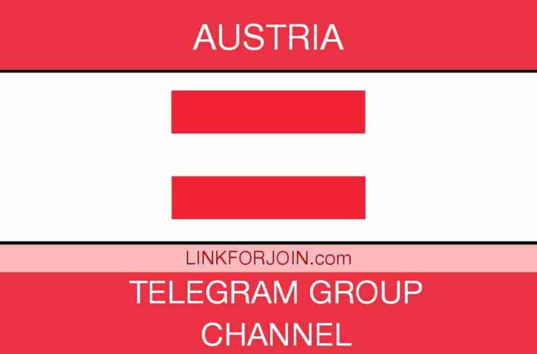327+ Austria Telegram Group Link & Channel List 2022