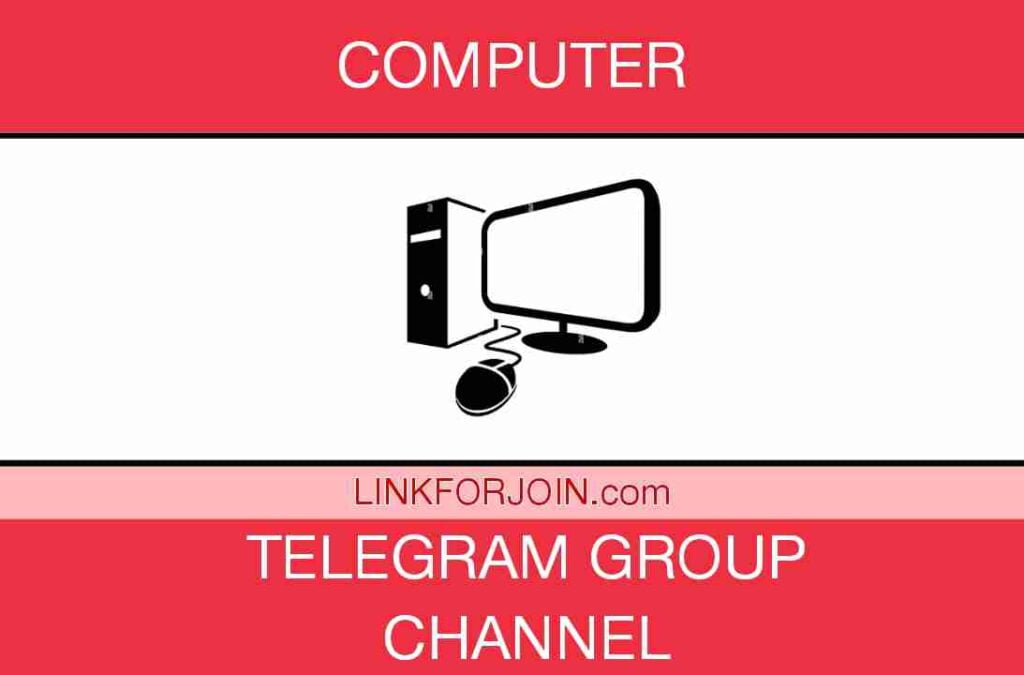 Computer Telegram Channel Link & Group