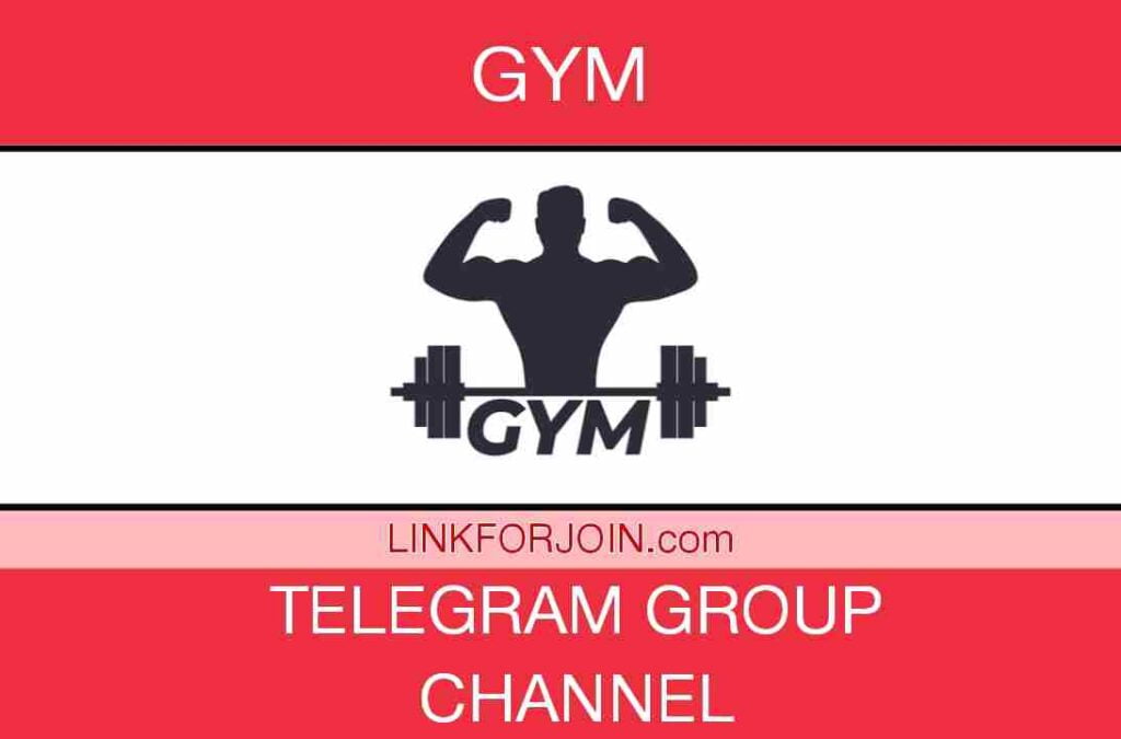 Gym Telegram Channel Link & Group