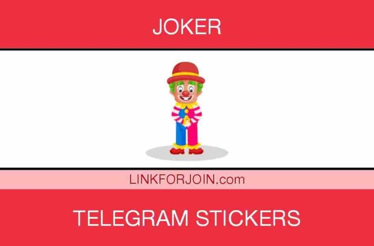 284+ Joker Telegram Stickers List 2022
