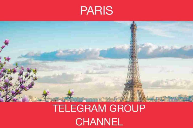 305+ Paris Telegram Group Link & Channel List 2022