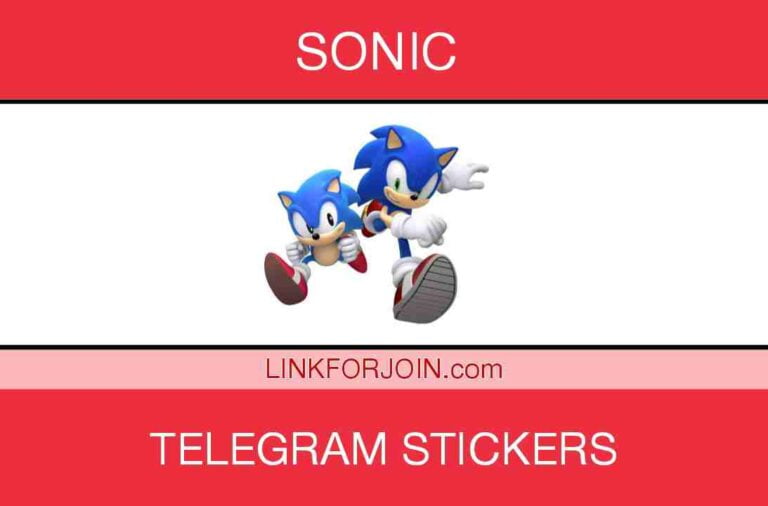 316+ Sonic Telegram Stickers Pack Link 2022 { New, Best }