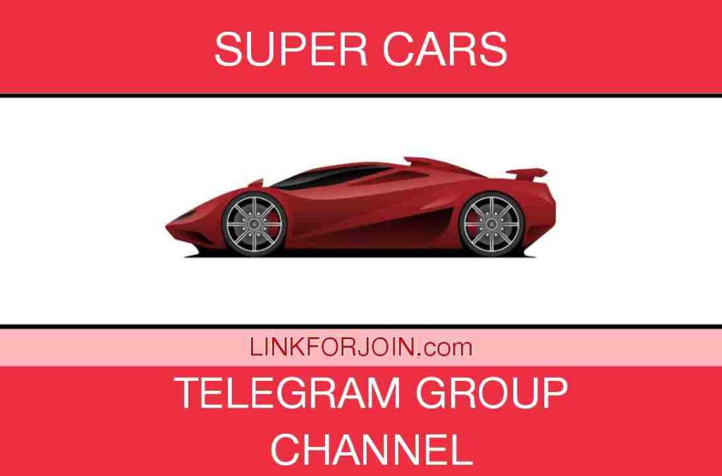 Super Cars Telegram Channel & Group