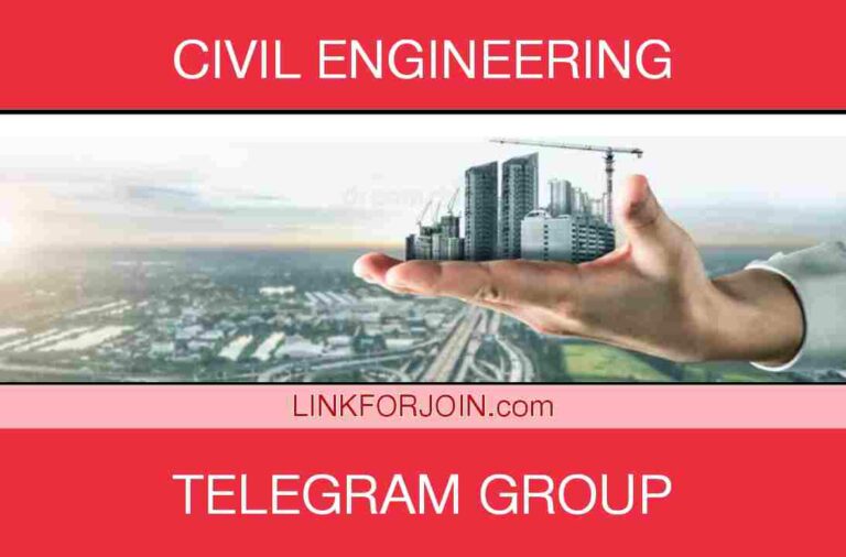 174+ Civil Engineering Telegram Group List 2022
