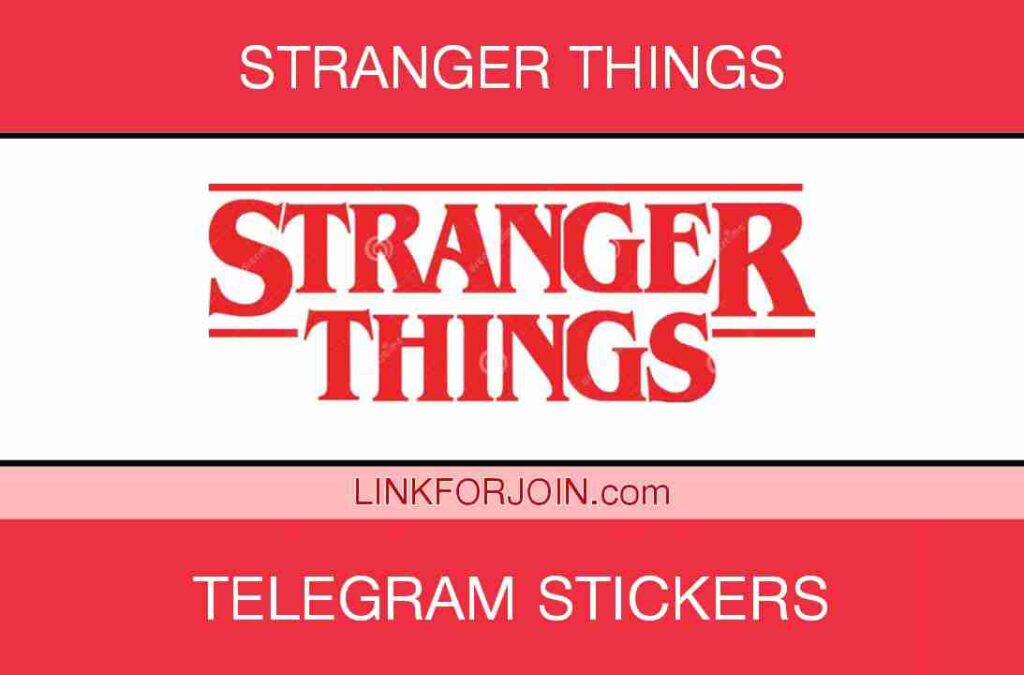 Stranger Things Telegram Stickers