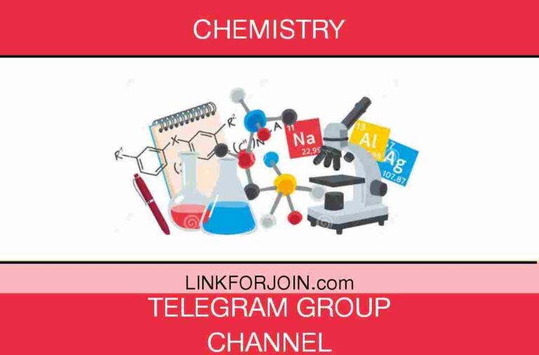 280+ Chemistry Telegram Channel & Group Link 2022