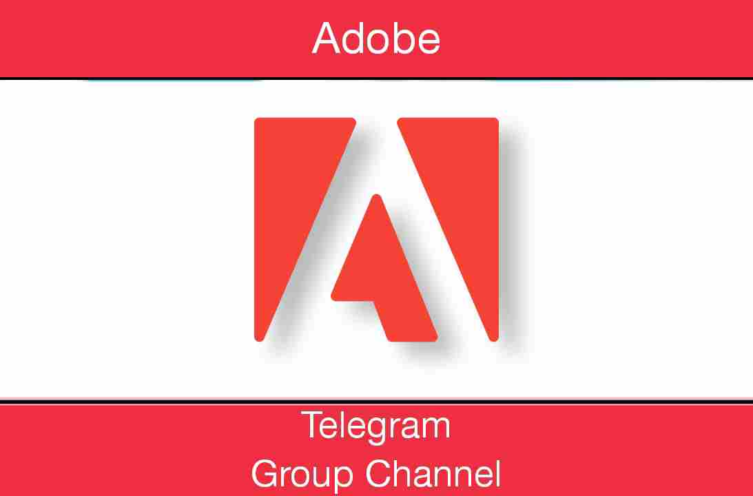 Adobe Telegram Channel & Group