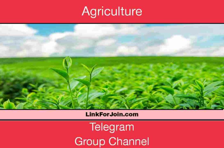 302+ Agriculture Telegram Group & Channel Link 2022