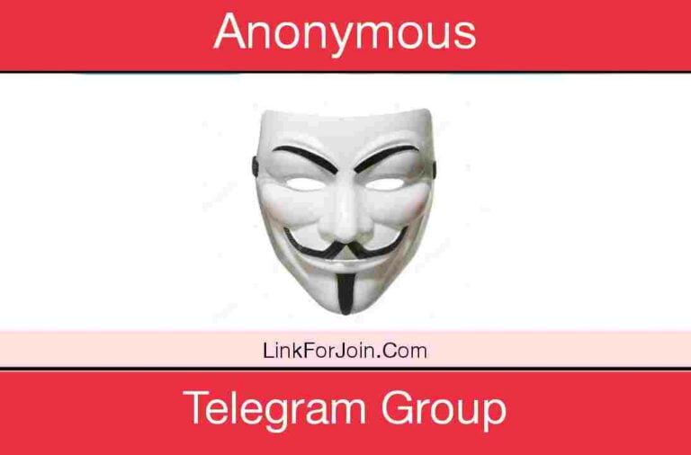 362+ Anonymous Telegram Group Link List 2022