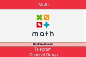 Math Telegram Channel & Group