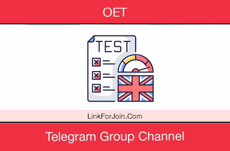 241+ OET Telegram Group Link 2022 ( Nurses, Study, Speaking )