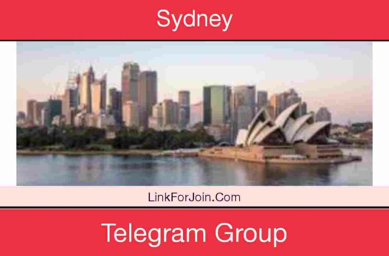 255+ Sydney Telegram Group Link List 2022