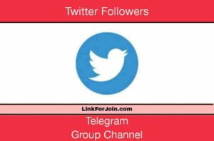 Twitter Followers Telegram Group & Channel