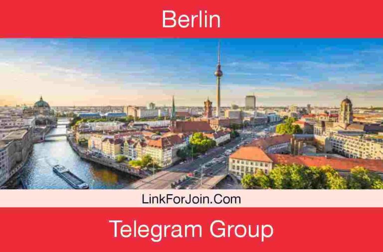 253+ Berlin Telegram Groups Link List 2022