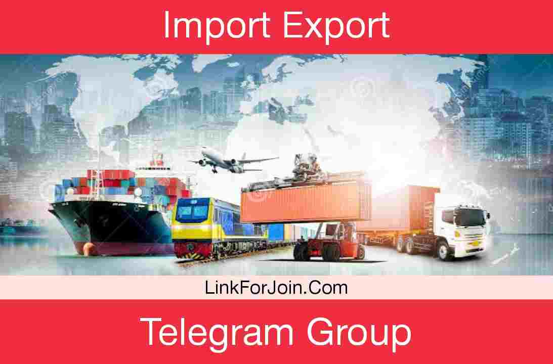 Import Export Telegram Group