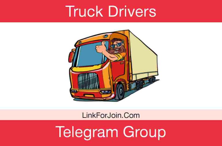 183+ Truck Drivers Telegram Group Link List 2022