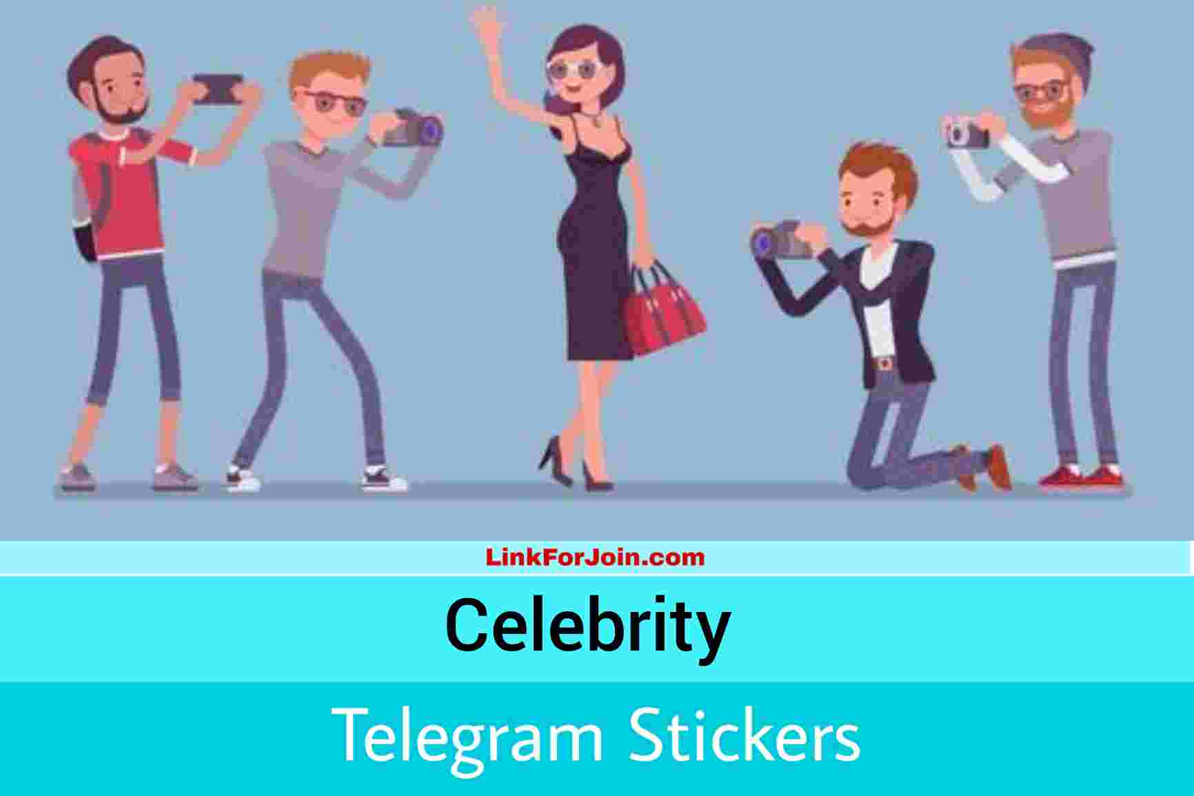 Celebrity Telegram Stickers